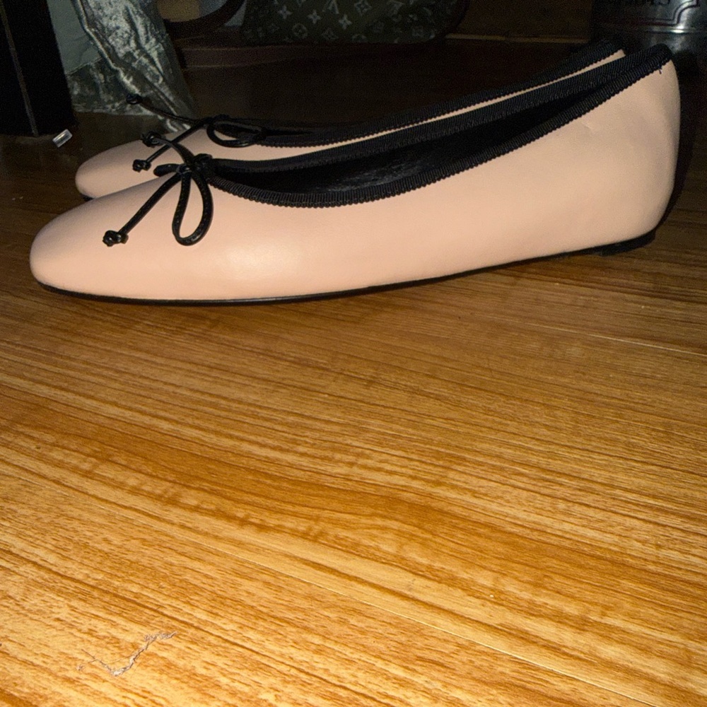 New M. Gemi The Danza Ballet Italian Calfskin Hidden Wedge Flat Shoes Size 11 - Picture 4 of 7